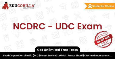 EduGorilla NCDRC - UDC Exam(Online Test Series)