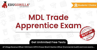 EduGorilla MDL Trade Apprentice Exam(Online Test Series)