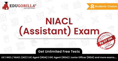 EduGorilla NIACL (Assistant) Exam(Online Mock Test)