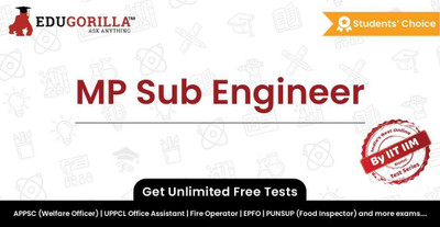 EduGorilla MP Sub Engineer(Online Test Series)