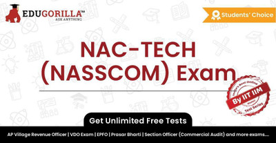 EduGorilla NAC-TECH (NASSCOM) Exam(Online Test Series)