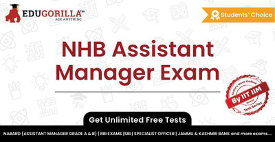 EduGorilla NHB Assistant Manager Exam(Online Mock Test)