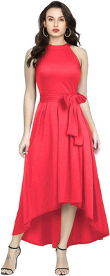 NATEK Flared/A-line Gown(Red)