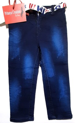 PRITANYA CREATIONS Slim Boys Blue Jeans