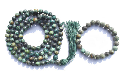 Healings4u Crystal Green Jewellery Set(Pack of 1)