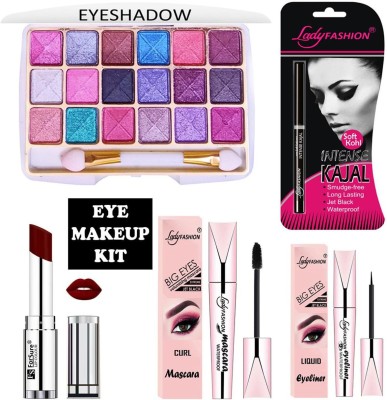 Lady FASHION Eye Makeup Kit 05(Pack of 5)