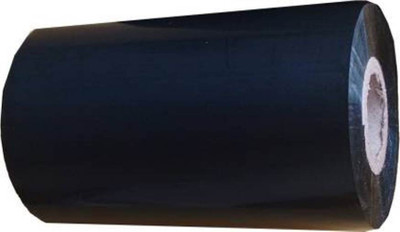 ROYAL STIC Wax Ribbon 80mmx300 Mtr Non-Adhesive Paper Label(Black)
