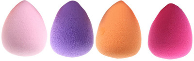 Redoak Mini Drop Shaped Makeup Foundation Blending Sponge-4 Pcs
