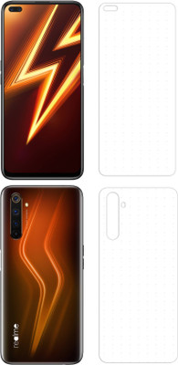 FashionCraft Front and Back Tempered Glass for Realme X3, Realme X3 SuperZoom, Realme 6 Pro, Realme X50(Pack of 2)