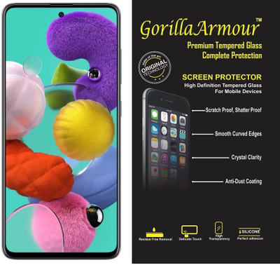 Gorilla Armour Impossible Screen Guard for Samsung Galaxy A51(Pack of 1)