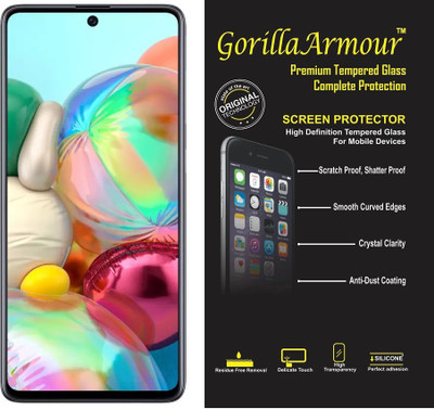 Gorilla Armour Impossible Screen Guard for Samsung Galaxy A71(Pack of 1)