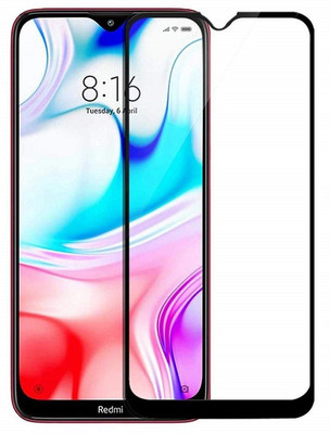 Cover Alive Tempered Glass Guard for Mi Redmi 8A(Pack of 1)