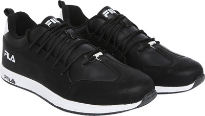FILA LAMAR High Tops For Men(Black, White)