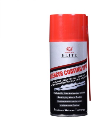 UE Elite Silencer Coating For Car Silver Spray Paint 150 ml(Pack of 1)