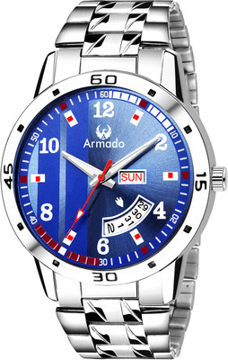 ARMADO DAY AND DATE Analog Watch  - For Men