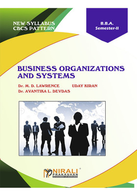 BUSINESS ORGANIZATIONS AND SYSTEMS(English, Paperback, Dr. M. D. Lawrence, Uday Kiran, Dr. Avantika L. Devdas)