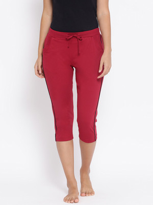 Macrowoman W-Series Women Red Capri