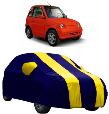 AutoRock Car Cover For Mahindra Reva (With Mirror Pockets)(Yellow)