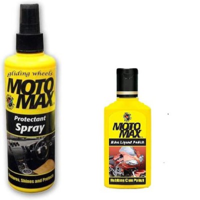 Motomax Liquid Car Polish for Exterior, Metal Parts(100 ml)