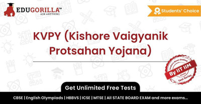 EduGorilla KVPY (Kishore Vaigyanik Protsahan Yojana)(Online Test Series)