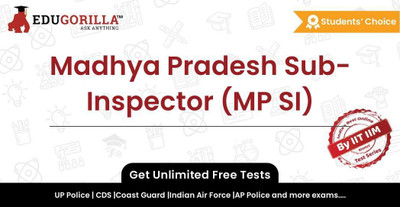EduGorilla Madhya Pradesh Sub-Inspector (MP SI)(Online Test Series)