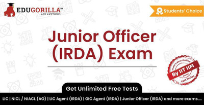 EduGorilla Junior Officer (IRDA) Exam(Online Test Series)