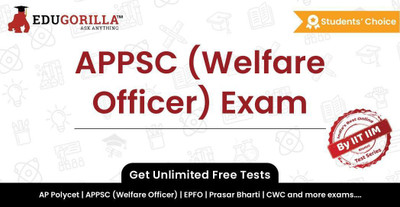 EduGorilla APPSC (Welfare Officer) Exam(Online Test Series)