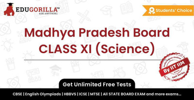 EduGorilla Madhya Pradesh Board CLASS XI (Science)(Online Mock Test)