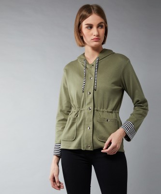 DOLCE CRUDO Full Sleeve Solid Women Jacket