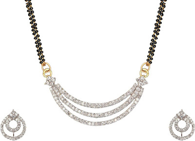 shivay Alloy Gold, Black, Silver Jewellery Set(Pack of 1)