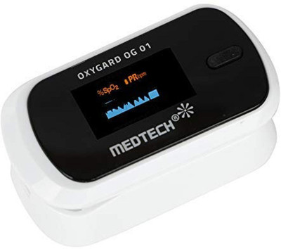 Medtech Oxygard OG01 Pulse Oximeter(White, Black)