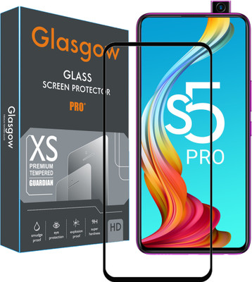 Glasgow Edge To Edge Tempered Glass for Infinix S5 Pro(Pack of 1)