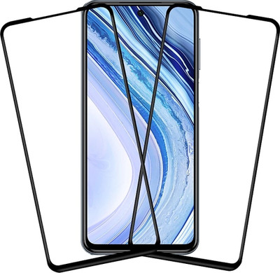 Micvir Edge To Edge Tempered Glass for Poco M2 Pro, Mi Redmi Note 9 Pro, Mi Redmi Note 9 Pro Max(Pack of 2)