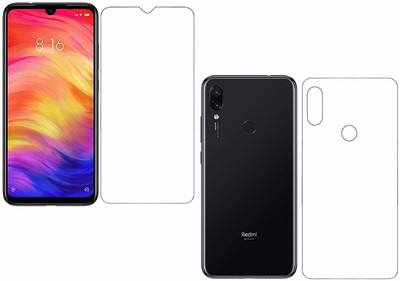 Firstkart Front and Back Tempered Glass for Mi Note 7 Pro(Pack of 2)
