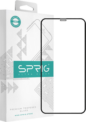 Sprig Edge To Edge Tempered Glass for Apple iPhone 11 Pro Max, iPhone 11 Pro Max, 11 Pro Max, XS Max(Pack of 1)