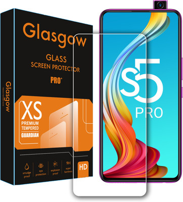 Glasgow Tempered Glass Guard for Infinix S5 Pro(Pack of 1)