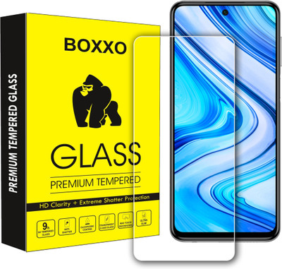 Boxxo Tempered Glass Guard for Mi Redmi Note 9 Pro Max(Pack of 1)