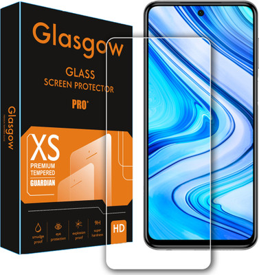 Glasgow Tempered Glass Guard for Mi Redmi Note 9 Pro Max(Pack of 1)