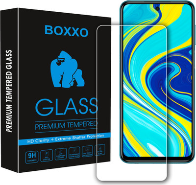 Boxxo Tempered Glass Guard for Mi Redmi Note 9 Pro(Pack of 1)
