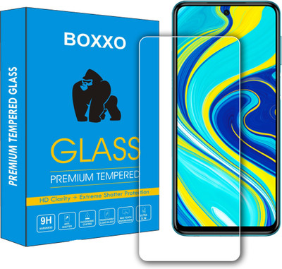 Boxxo Tempered Glass Guard for Mi Redmi Note 9 Pro(Pack of 1)
