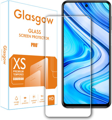 Glasgow Tempered Glass Guard for Mi Redmi Note 9 Pro Max(Pack of 1)