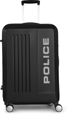 Police SO6 Check-in Luggage - 26 inch  (Black)