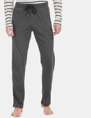 U.S. POLO ASSN. Solid Men Grey Track Pants