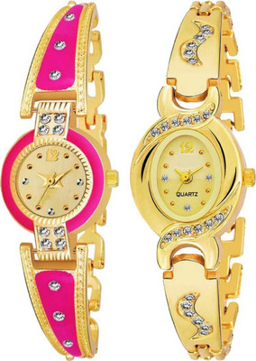 Blue Pearl Analog Watch - For Girls