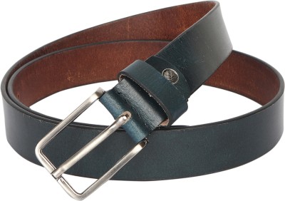 MANTRARAJ Men Formal Blue Genuine Leather Belt