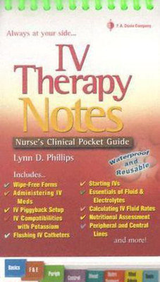 I.V. Therapy Notes(English, Paperback, Phillips Lynn)