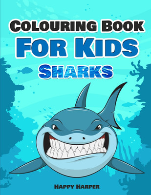 Shark Colouring Book(English, Paperback, Hall Harper)