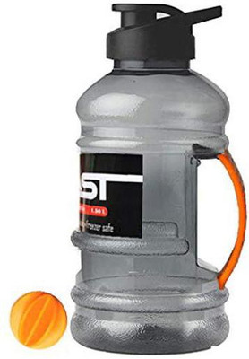 FYUGO 1500 ml Plastic Shaker(Pack of 1, Black)