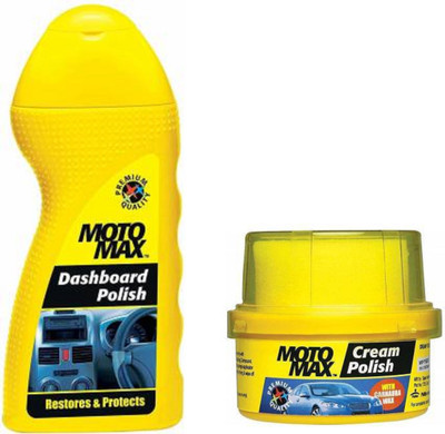 Motomax Paste Car Polish for Exterior, Metal Parts(160 g)