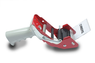 CHROME Single Sided Handheld Tape dispenser (Manual)(Set of 1, Multicolor)